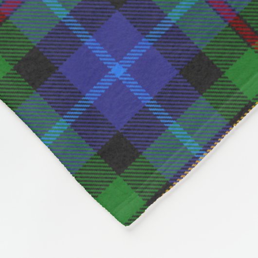Couverture Polaire Smith Clan Scottish Tartan Plaid Motif (Coin)