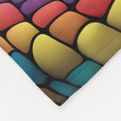 COUVERTURE POLAIRE SNAKE BLANKET ABSTRAIT (Coin)