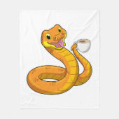 Couverture Polaire Snake with Cup (Devant)