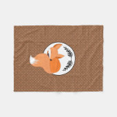 Couverture Polaire Snooing Woodland Fox Cosy (Devant (Horizontal))