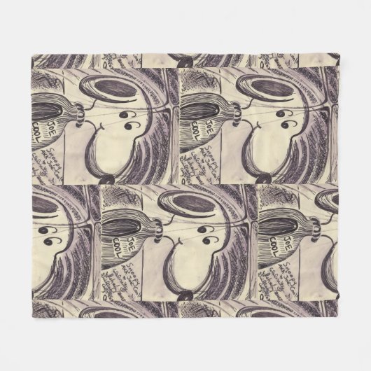 COUVERTURE POLAIRE #SNOOPY AKA #JOECOOL (Devant (Horizontal))