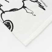 Couverture Polaire Snoopy Avec Dandelion (Coin)