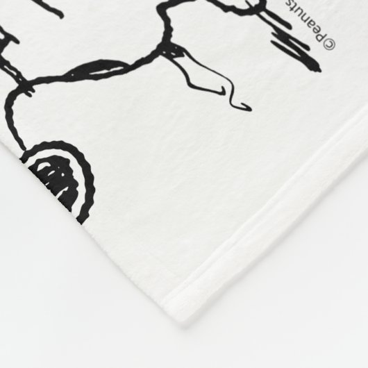 Couverture Polaire Snoopy Avec Dandelion (Coin)