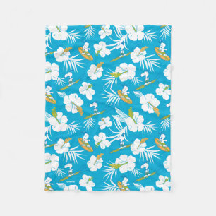 Couverture Polaire Snoopy Brooklyn Beach Motif