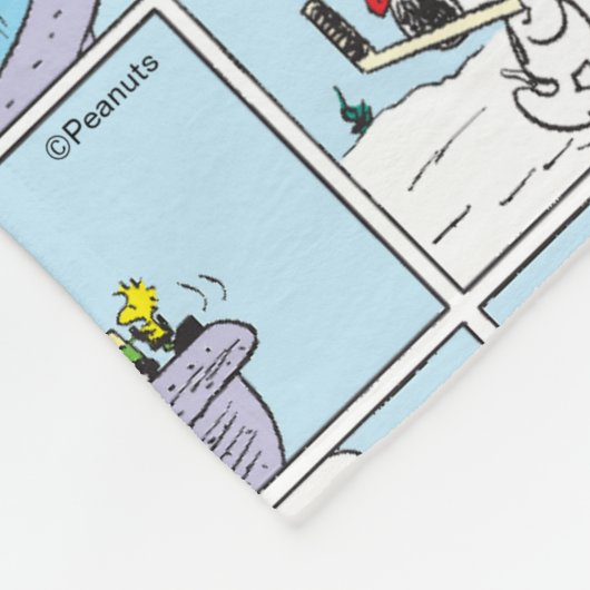 Couverture Polaire Snoopy et l'équipage Zamboni (Coin)