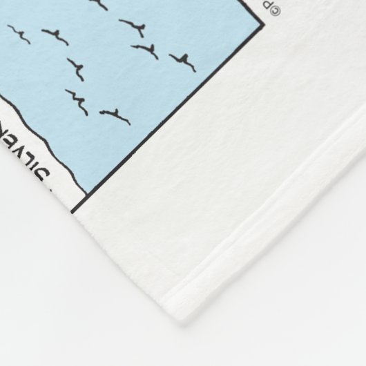 Couverture Polaire Snoopy & Friends | Aller Randonnée (Coin)