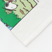 Couverture Polaire Snoopy & Friends | Go Camping (Coin)