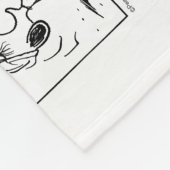 Couverture Polaire Snoopy Joue Au Tennis (Coin)