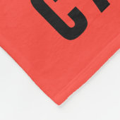 Couverture Polaire Snoopy Varsity Sports Baseball | Ajouter Votre Nom (Coin)