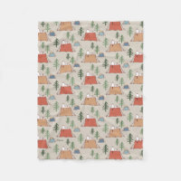 Snoopy & Woodstock Go Camping Motif