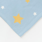 Couverture Polaire Snoopy & Woodstock | Over the Moon Baby Shower (Coin)