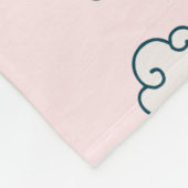 Couverture Polaire Snoopy & Woodstock Rainbow Heart Motif (Coin)