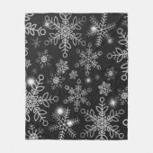 Couverture Polaire Snow Flakes 8 (Devant)