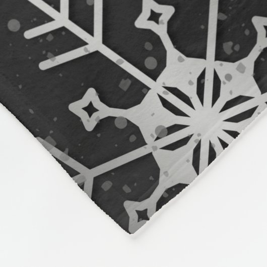 Couverture Polaire Snow Flakes 8 (Coin)