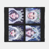 Couverture Polaire Snow Queens (Devant (Horizontal))