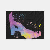 Couverture Polaire Snowboard coloré Snowboard Snowboard 13 (Devant (Horizontal))