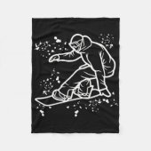 Couverture Polaire Snowboard coloré Snowboard Snowboard 36 (Devant)