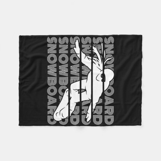 Couverture Polaire Snowboard Femmes Snowboard Snowboard Snowboard (Devant (Horizontal))