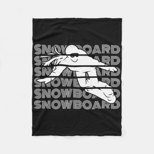 Couverture Polaire Snowboard Femmes Snowboard Snowboard Snowboard (Devant)