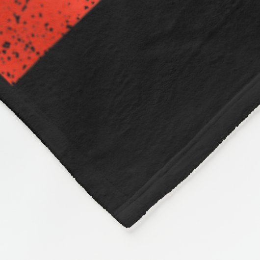 Couverture Polaire Snowboard Mountains Ski Slope Retro Snowboard (Coin)