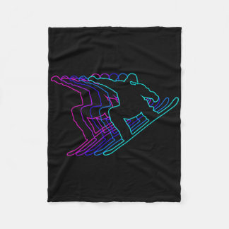 Couverture Polaire Snowboard Snowboarder Vêtements Cadeaux Pour Garço