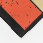 Couverture Polaire Snowboard vintage (Coin)
