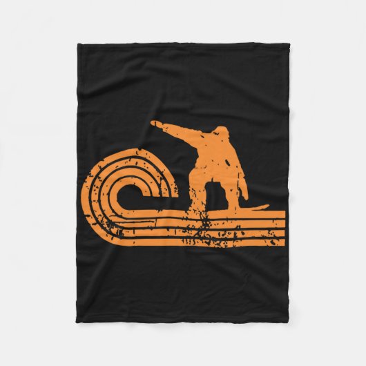 Couverture Polaire Snowboardeur T Shirt Men (Devant)