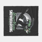 Couverture Polaire Snowboarding (Devant (Horizontal))