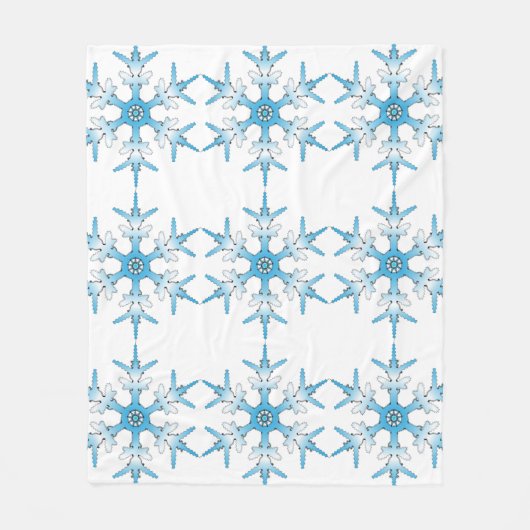 COUVERTURE POLAIRE SNOWFLAKE (Devant)