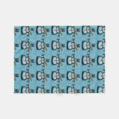 Couverture Polaire Snowman (Devant (Horizontal))