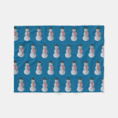 Couverture Polaire Snowman (Devant (Horizontal))