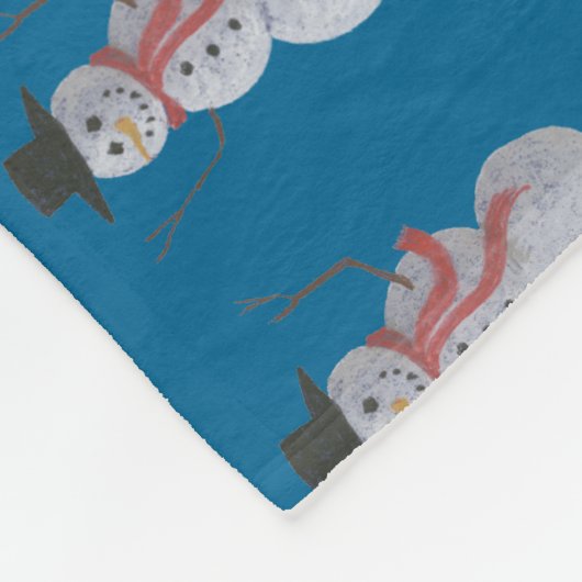 Couverture Polaire Snowman (Coin)