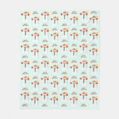 Couverture Polaire Snowman Christmas (Devant)