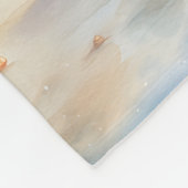 Couverture Polaire Snowman de plage (Coin)