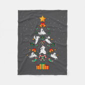 Couverture Polaire Snowmobile Snowmobiling Christmas Tree Xmas  (Devant)