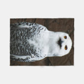 Couverture Polaire Snowy Owl fbcna (Devant (Horizontal))