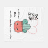 Couverture Polaire So Different, Parfait Ensemble - mignon couple d'a (Devant (Horizontal))
