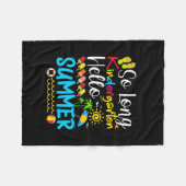 Couverture Polaire So Long Kindergarten Hello Summer (Devant (Horizontal))