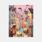 COUVERTURE POLAIRE SO MANY VALENTINES FOR DELIVERY (Devant)