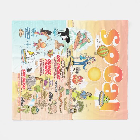 Couverture Polaire SoCal moyen (Devant (Horizontal))