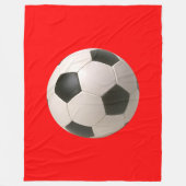 Couverture Polaire Soccerball (Devant)
