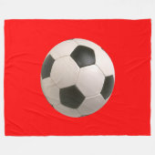 Couverture Polaire Soccerball (Devant (Horizontal))