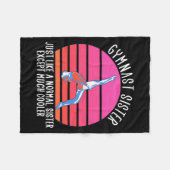 Couverture Polaire Soeur Gymnaste (Devant (Horizontal))
