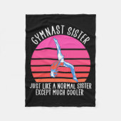 Couverture Polaire Soeur Gymnaste (Devant)