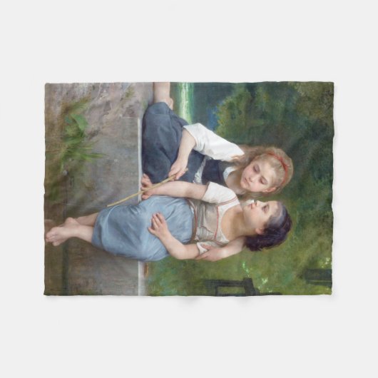 Couverture Polaire Soeurs, Bouguereau (Devant (Horizontal))