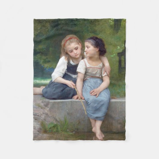 Couverture Polaire Soeurs, Bouguereau (Devant)