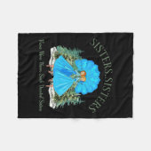 Couverture Polaire Soeurs White Christmas Movie 1954 Pajamas Holiday (Devant (Horizontal))