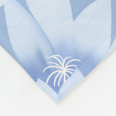 Couverture Polaire Soft Beige Flower Throw Blanket for Sofa & Bed (Coin)