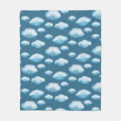 Couverture Polaire Soft clouds  (Devant)