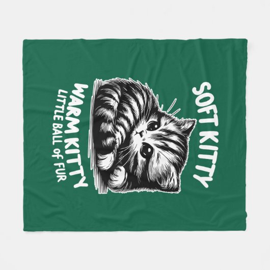 Couverture Polaire Soft Kitty (Devant (Horizontal))